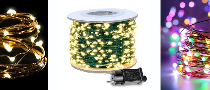 Lichterketten Kupferdraht