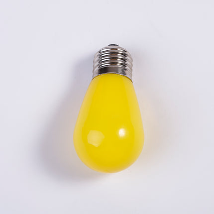 LED Leuchtmittel Gelb, E27, 1W, Kunststoff, Warm Licht, für Außen