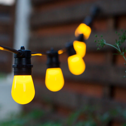 LED Leuchtmittel Gelb, E27, 1W, Kunststoff, Warm Licht, für Außen