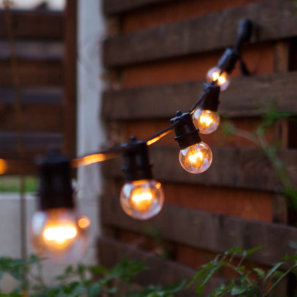 Leuchtmittel mit 9 LEDs G50, E27, 1W, Kunststoff, Warm Licht, für Außen