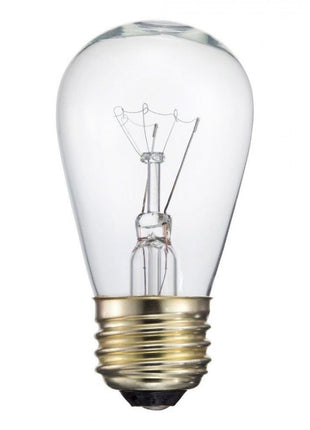 Incandescent Glühbirne S14, E27, 11W, Glas, Dimmbar, Warm Licht, für Außen