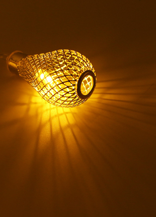 Dekorative Lichterkette 10M mit 100 Golden Mini-Kugel, Durchsichtig Kabel, Warm Licht, Verbindbar 50M