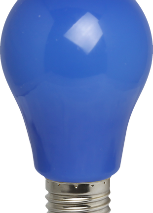 Blau LED-Leuchtmittel A60, E27, 3W, Dimmbar, Kunststoff, Warm Licht, für Außen