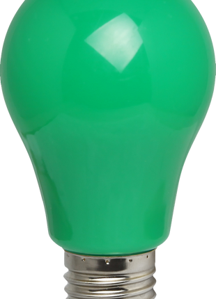 Grün LED-Leuchtmittel A60, E27, 3W, Dimmbar, Kunststoff, Warm Licht, für Außen