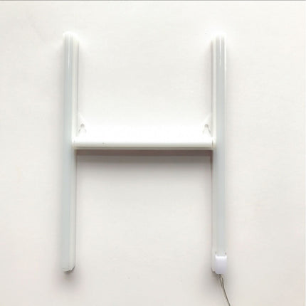 Beleuchtete Buchstaben Alphabet LED Neon, Kunststoff, mit Batterien und USB