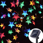 GLS28 - Solar Lichterkette 4,5M mit 20 Sternen-LEDs