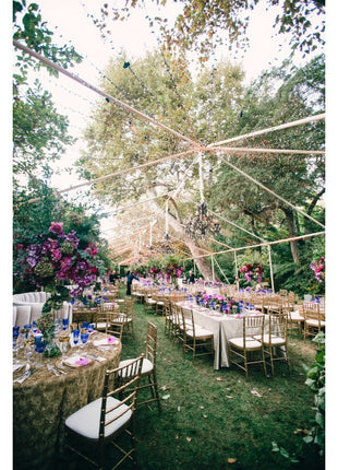 Lichtervorhang 3M × 5M mit 1500 Premium-LEDs, Weißes Kabel, Warm Licht, Verbindbar 18M, für Außen