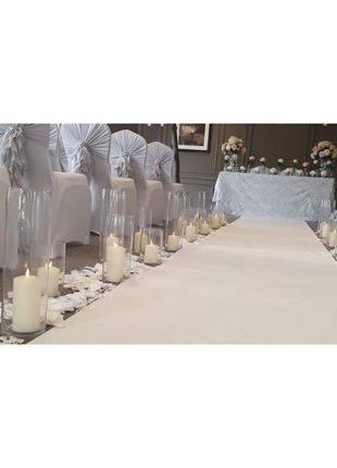 LED Kerze 10 x 25 cm Realistische Flamme mit Timerfunktion und Fernbedienung, Batteriebetrieben