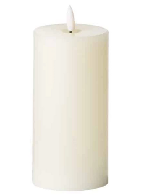 LED Kerze 5 x 15 cm Realistische Flamme mit Timerfunktion und Fernbedienung, Batteriebetrieben