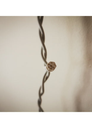 Eisregen Lichtervorhang 5,5M x 0,6M/ 0,8M/ 1M mit 360 LEDs, Weißes Kabel, 8 Programmen, Warm Licht, Verbindbar 22M, für Außen