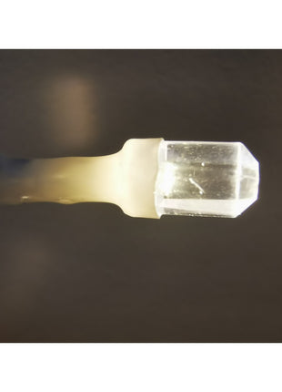 Eisregen Lichtervorhang 5,5M x 0,6M/ 0,8M/ 1M mit 360 LEDs, Weißes Kabel, 8 Programmen, Warm Licht, Verbindbar 22M, für Außen