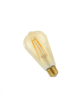 Vintage LED Leuchtmittel ST64, E27, 2W, Retro Ombre Glas, Warm Licht, für Außen