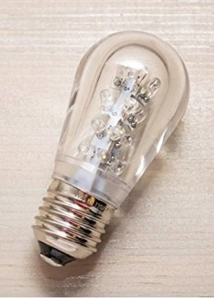 Lichterkette 10M mit 20 LED-Birnen, E27, 2W, Glas, Schwarzes Kabel, Verbindbar 250M, für Außen