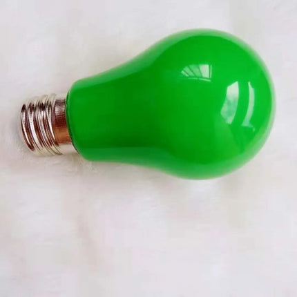 Grünes LED-Leuchtmittel A60 mit E27-Fassung für Außenlichterketten