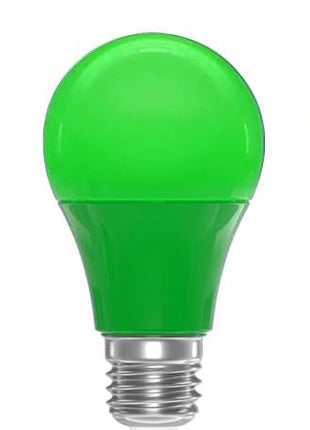 LED-Leuchtmittel A60, E27, 3W, Kunststoff, Grün Licht, für Außen