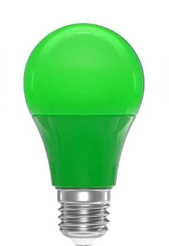 LED-Leuchtmittel A60, E27, 3W, Kunststoff, Grün Licht, für Außen