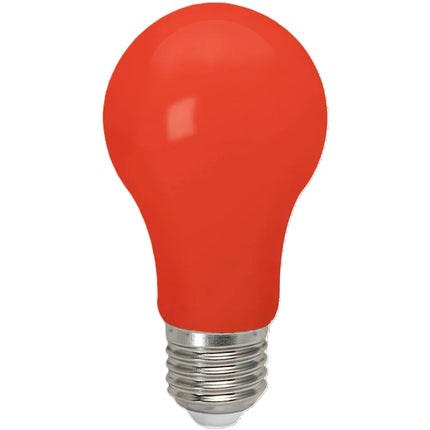 Rotes LED-Leuchtmittel A60 mit E27-Fassung für Außenlichterkette