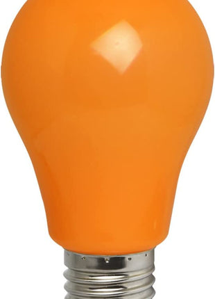 LED-Leuchtmittel A60, E27, 3W, Kunststoff, Dimmbar, Oranges Licht, für Außen