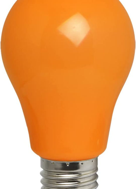 LED-Leuchtmittel A60, E27, 3W, Kunststoff, Dimmbar, Oranges Licht, für Außen