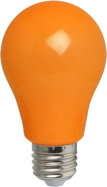 LED-Leuchtmittel A60, E27, 3W, Kunststoff, Dimmbar, Oranges Licht, für Außen