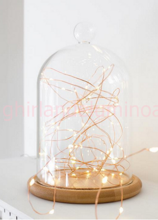 Kupferdraht Lichterkette 100M mit 1000 LEDs, 8 Programmen mit Transformator und Fernbedienung, Warm Licht, für Außen