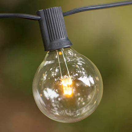 Leuchtmittel LED Lampe G50, E12, 1W, Kunststoff, Dimmbar, Warm Licht, für Außen