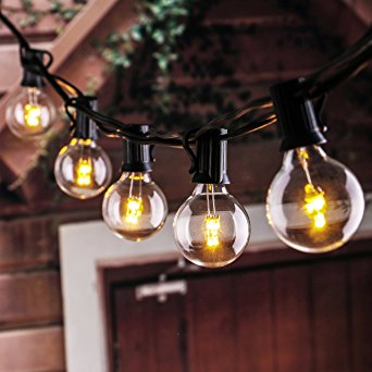 LED-Leuchtmittel G50, Kunststoff, E12, 1W, Warm Licht, für Außen