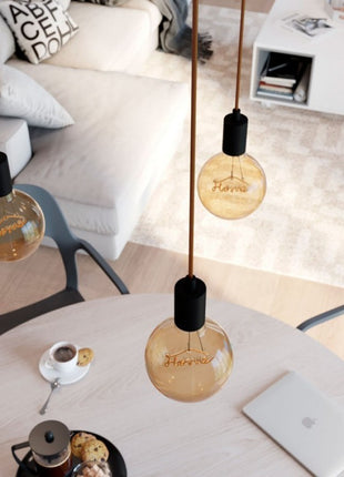 Leuchtmittel HOME Filament G125, E27, 4W, Glas, Dimmbar, Warm Licht, für Außen