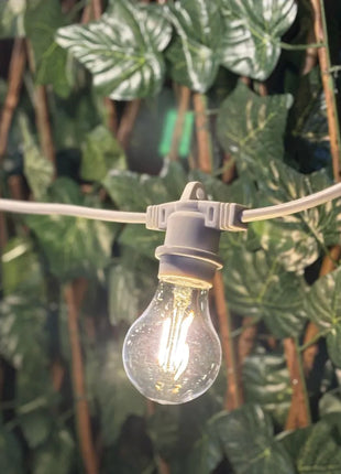 LED-Leuchtmittel A60, E27, 2W, Kunststoff, Dimmbar, Warm Licht, für Außen