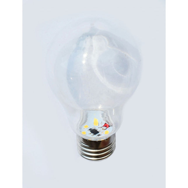 Leuchtmittel LED-Birne A60, E27, 1.5W, Kunststoff, Dimmbar, Warm Licht, für Außen