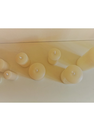 LED Kerze 5 x 15 cm Realistische Flamme mit Timerfunktion und Fernbedienung, Batteriebetrieben