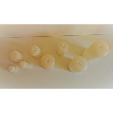 LED Kerze 5 x 15 cm Realistische Flamme mit Timerfunktion und Fernbedienung, Batteriebetrieben