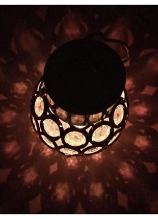 LED Solar Leuchtmittel mit Mehrfarbige Leuchten, Hängelaterne für Garten, Warm Licht, für Außen