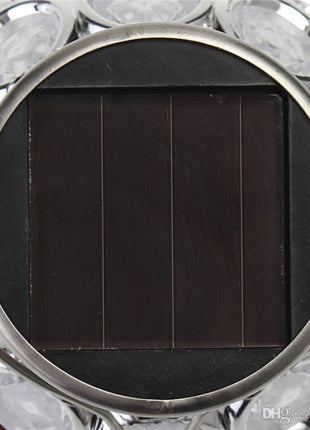 LED Solar Leuchtmittel mit Mehrfarbige Leuchten, Hängelaterne für Garten, Warm Licht, für Außen