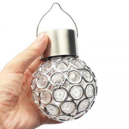 LED Solar Leuchtmittel mit Mehrfarbige Leuchten, Hängelaterne für Garten, Warm Licht, für Außen