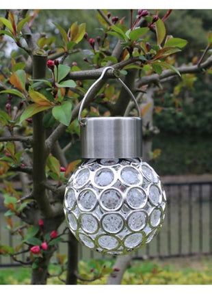 LED Solar Leuchtmittel mit Mehrfarbige Leuchten, Hängelaterne für Garten, Warm Licht, für Außen