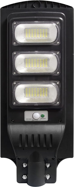 LED Solar Straßenlampe mit Bewegungsmelder und Fernbedienung 6000°K, Kaltes Licht, für Außen