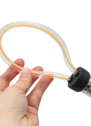 Leuchtmittel aus LED Schlauch A60, E27, 4W, Kunststoff, Dimmbar, für Außen