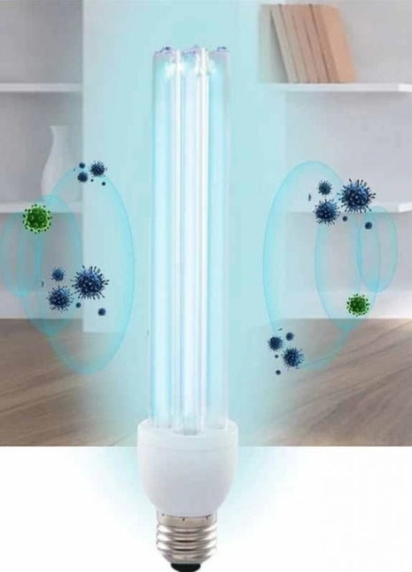 Desinfektion Lampe UVC 20W, E27 mit UV Sterilisator für den Haushalt