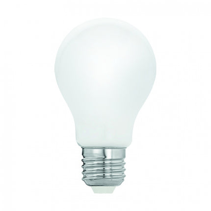 LED-Leuchtmittel Mattweiß A60, E27, 3W, Kunststoff, Warm Licht, für Außen