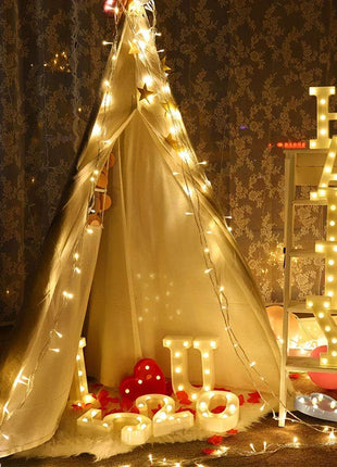 Deko Lichterkette 30M mit 300 Mini-LEDs, Durchsichtig Kabel, Warm Licht, für Außen