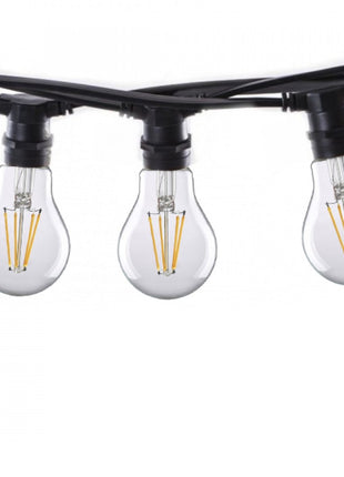 LED-Leuchtmittel A60, E27, 6W, Glas, Dimmbar, Warm Licht, für Außen