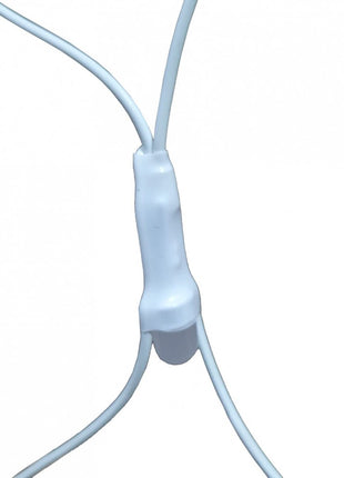 Lichternetz 3M × 2M mit 320 Große LEDs, Weiß Kabel mit 8 Programmen, Warm Licht, Verbindbar 9M, für Außen