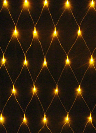 Lichternetz 4.5 x 1.6M mit 300 LEDs, mit 8 Programmen, Durchsichtig Kabel, Warm Licht, Verbindbar 13.5M, für Außen