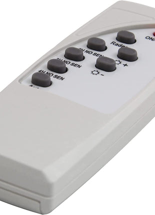 LED Solar Straßenlampe mit Bewegungsmelder und Fernbedienung 6000°K, Kaltes Licht, für Außen