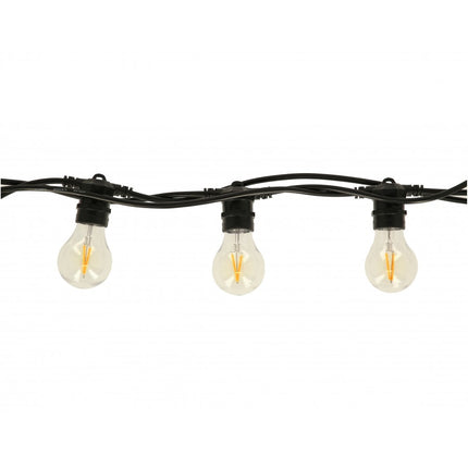 LED-Leuchtmittel A60, E27, 2W, Kunststoff, Dimmbar, Warm Licht, für Außen