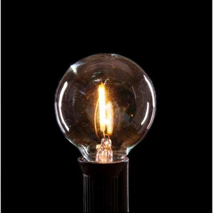 LED Leuchtmittel mit "i" Filament G40, E14, 0.5W, Glas, Warm Licht, für Außen