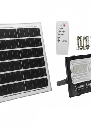 LED Solar Flutlicht 40W mit Dämmerungssensor und Fernbedienung
