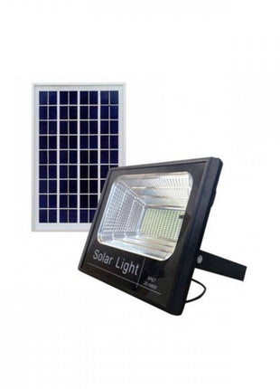 LED Solar Flutlicht 60W mit Dämmerungssensor und Fernbedienung