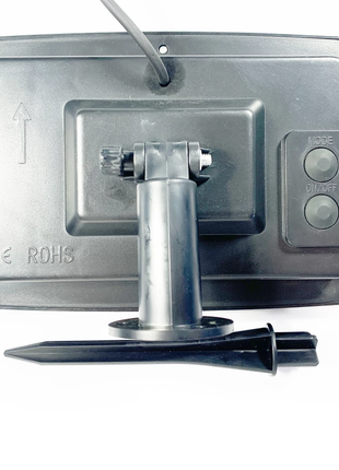 Solar Lichterkette mit USB, 10M mit 10 Matt Weiß LED-Lampen, Schwarzes Kabel, Warm Licht, für Außen